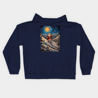 HoHoHo Ski Kids Hoodie